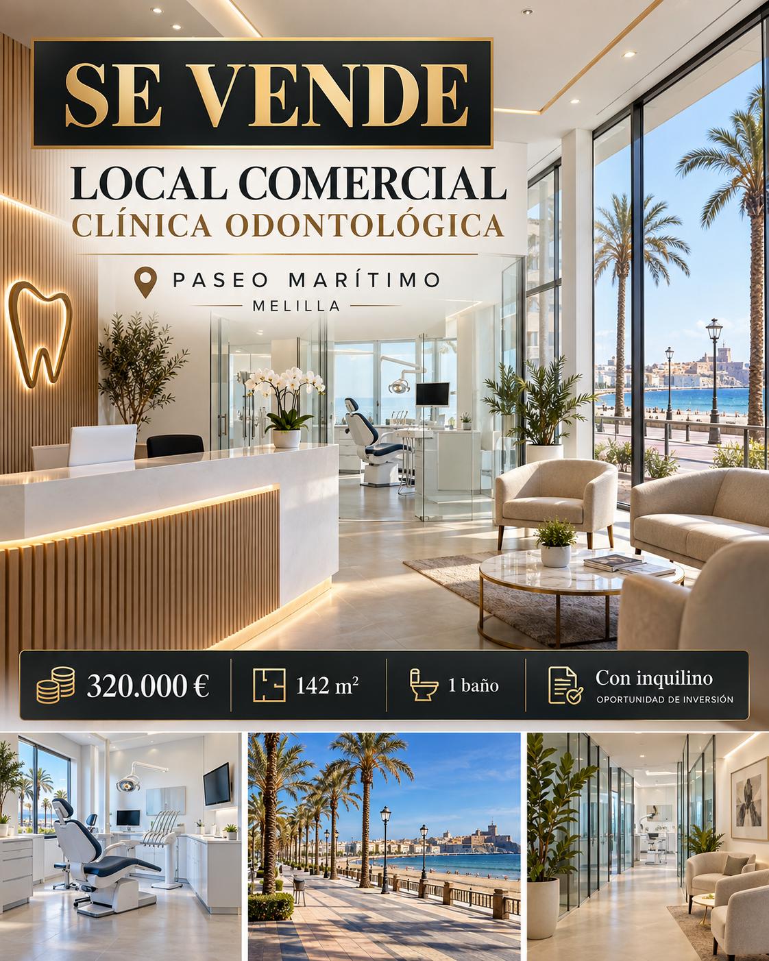 Venta Local comercial en Paseo Marítimo (Clínica Odontología) - Imagen 1